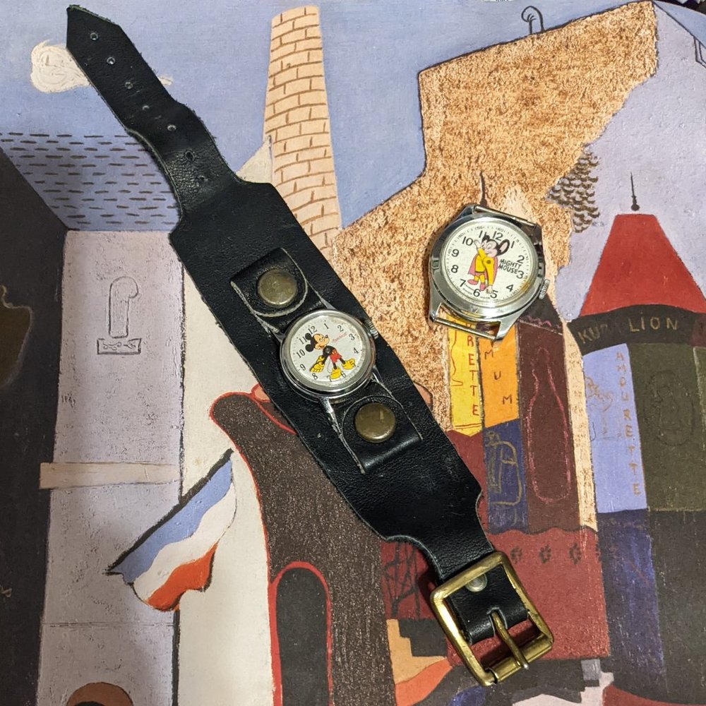 Vintage character watches